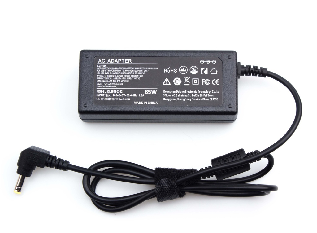 Toshiba Satellite 19V 3.42A 65W Laptop Charger AC Adapter  C660 L650 A100 A200