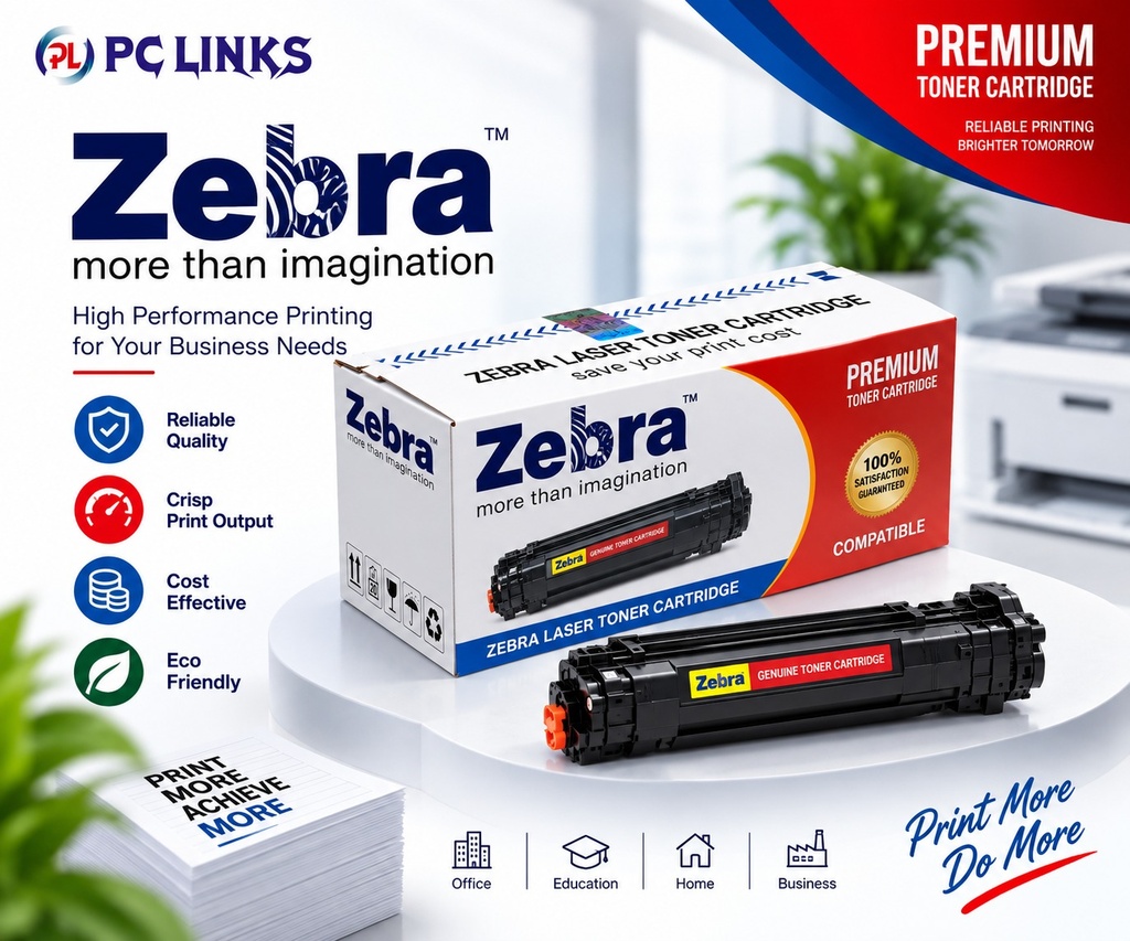 Zebra 76A Black Laser Toner