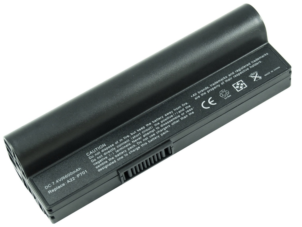 ASUS Eee PC 2G 4G 8G 12G 700 701 801 Battery Black A22-700