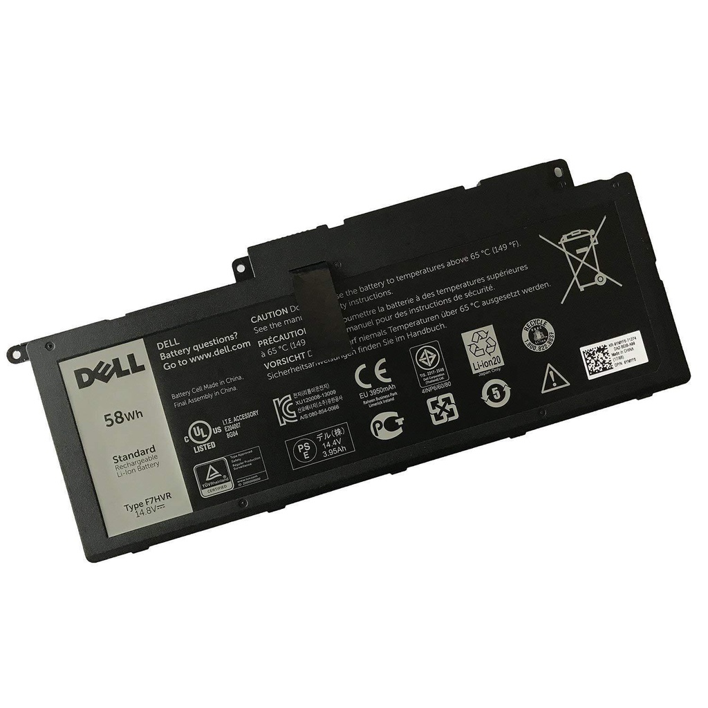 Laptop Battery F7HVR for Dell Inspiron 15 7537 17 7737 7746, Dell Vostro 14 5459