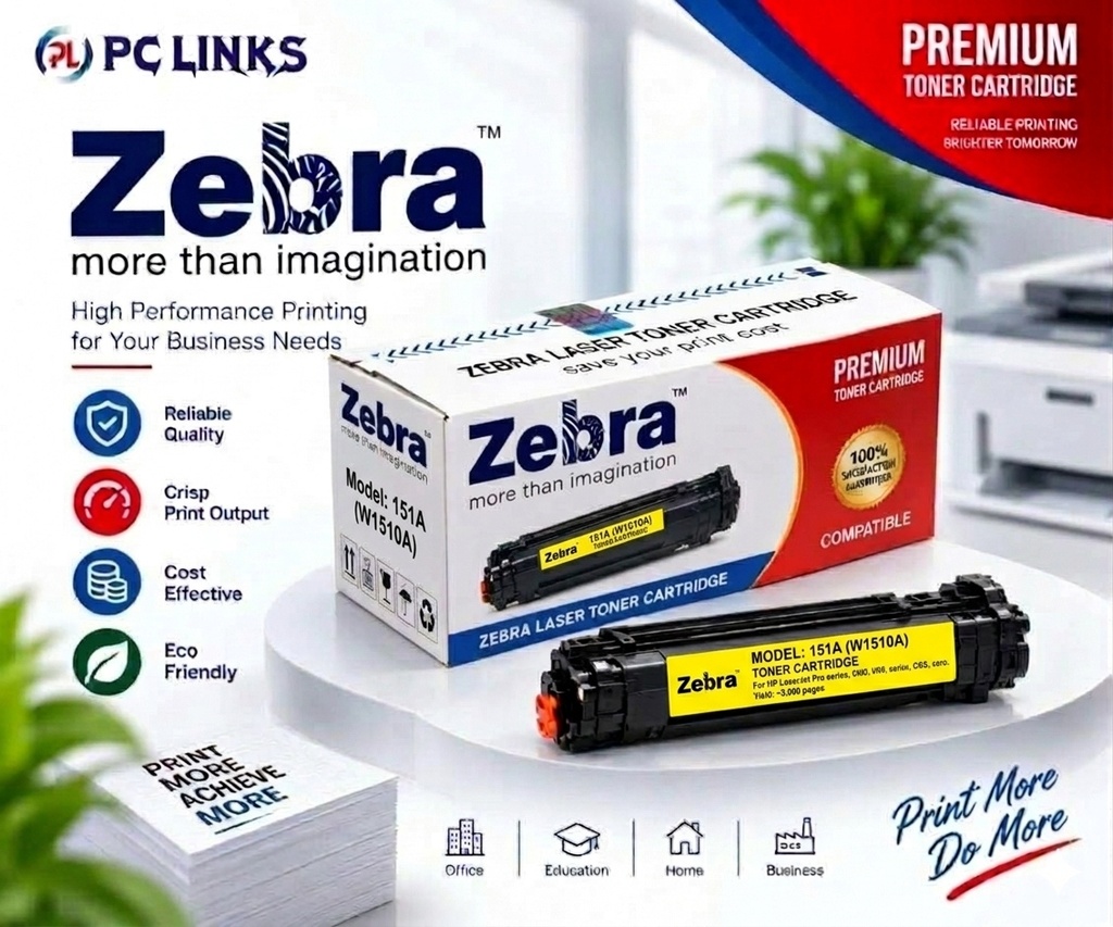 Zebra 151A Black Laser Toner