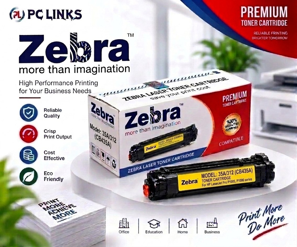 Zebra 35A/312 Black Laser Toner