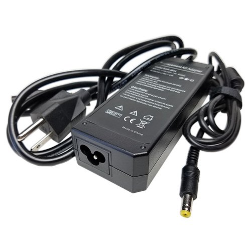 AC adapter for IBM and Lenovo 19v, 4.2A, 5.5mm - 2.5mm