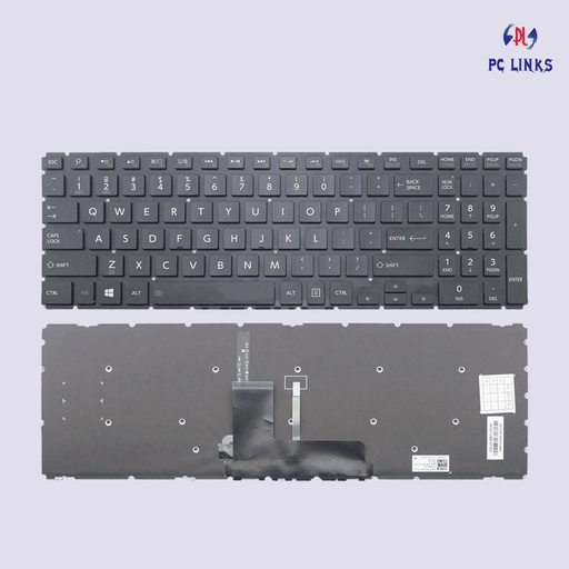 KEYBOARD NBK TOSHIBA L50-B L55-B L55DT-B S50-B S55-B